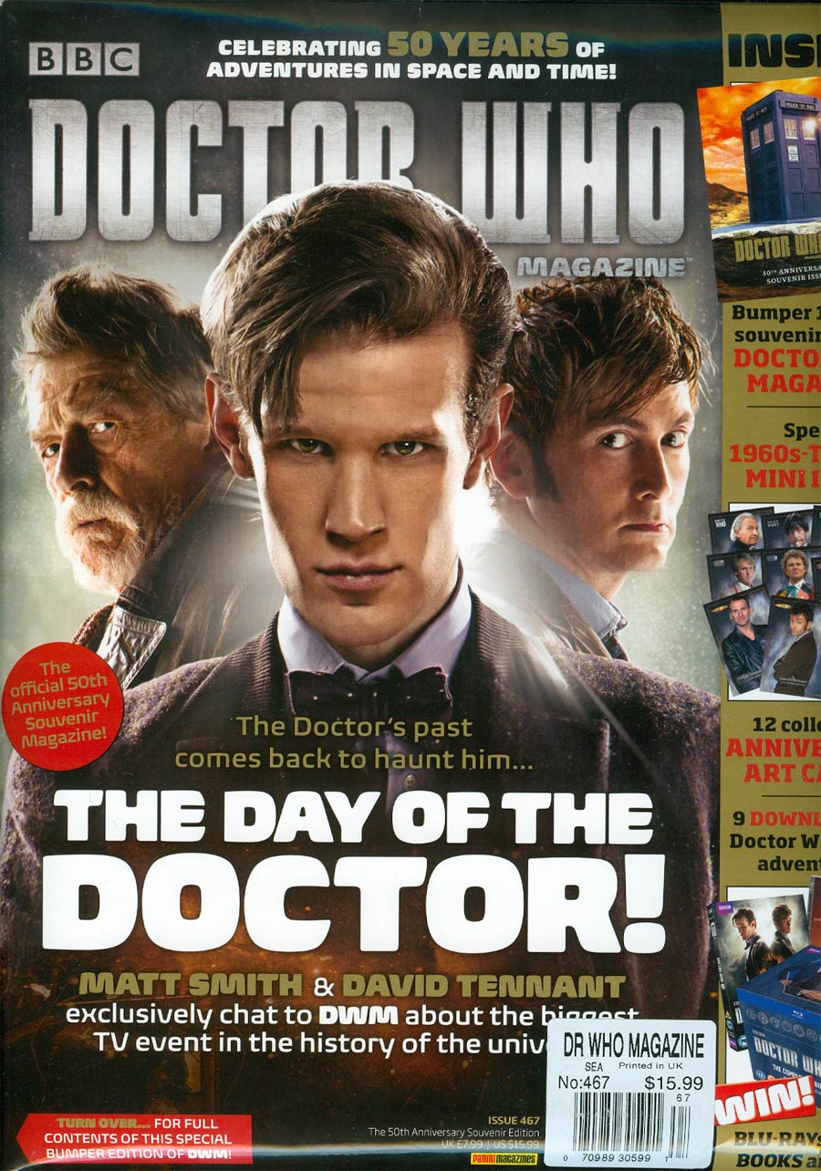 Doctor Who Magazine #467 50th Anniversary Souvenir Edition