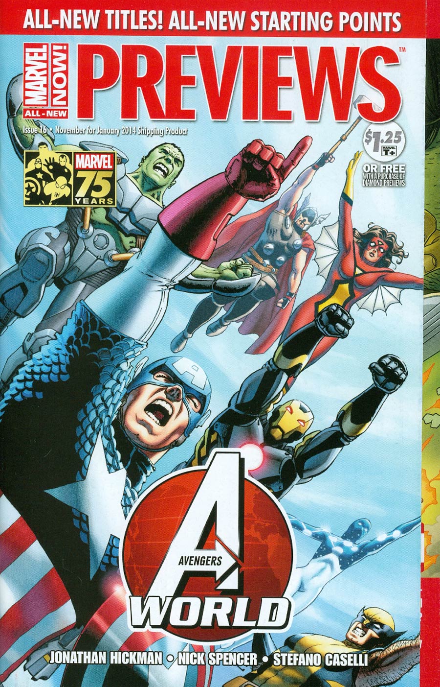 Marvel Previews Vol 2 #16 November 2013
