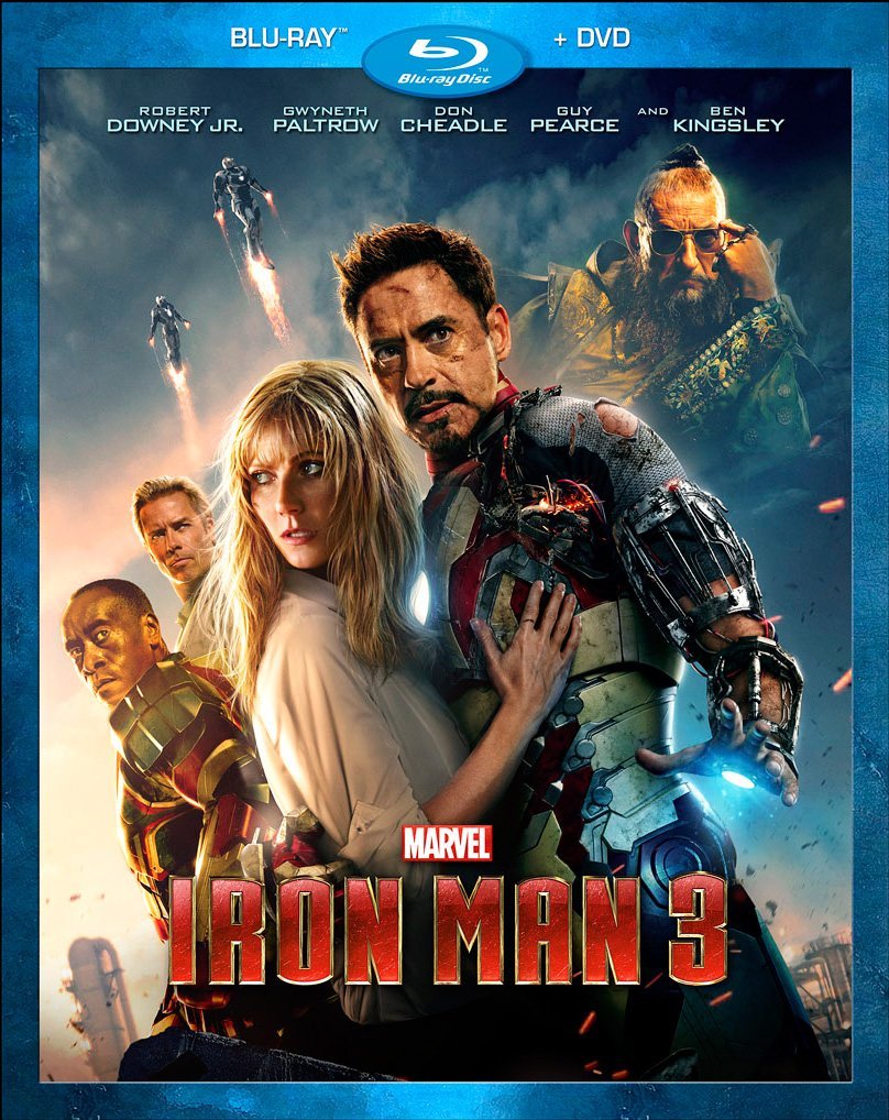 Iron Man 3 2-Disc Blu-ray DVD