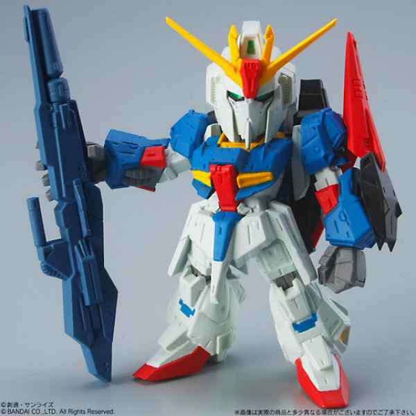 FW Gundam Converge 11 #63 MSZ-006 Z-Gundam (Hyper Mega Launcher Version) Action Figure