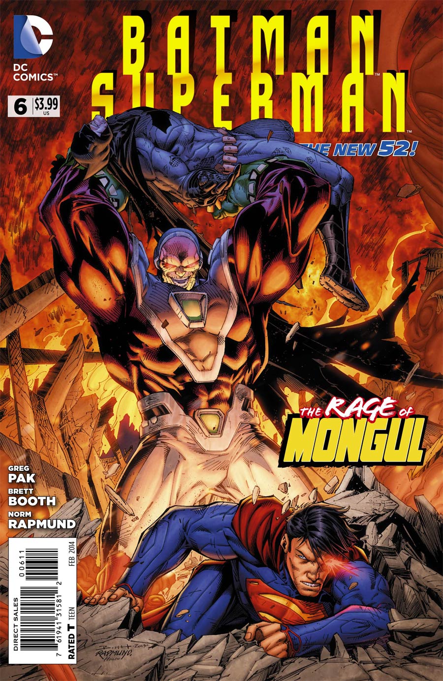 Batman Superman #6 Cover A Regular Brett Booth Cover