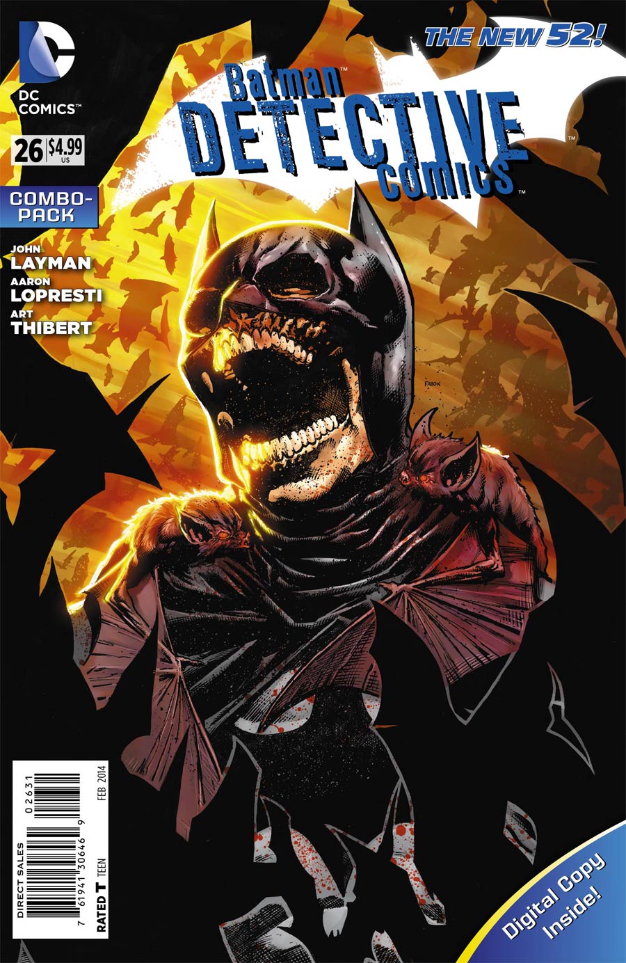 Detective Comics Vol 2 #26 Cover B Combo Pack With Polybag