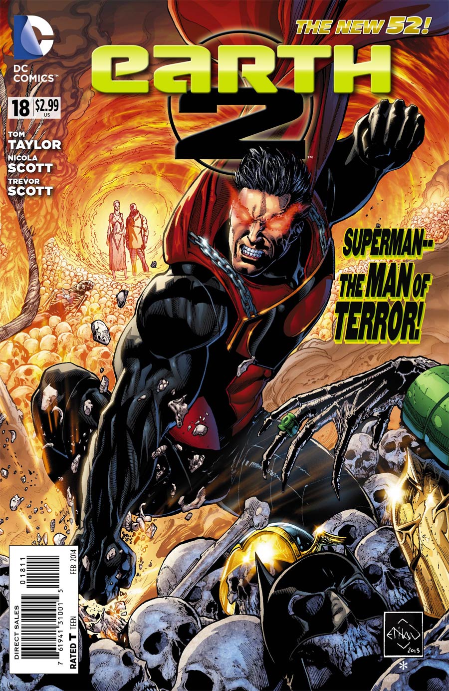 Earth 2 #18 Cover A Regular Ethan Van Sciver Cover