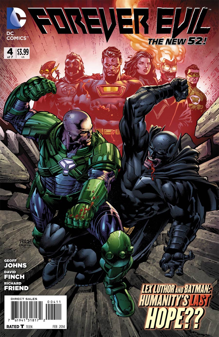 Forever Evil #4 Cover A Regular David Finch Cover