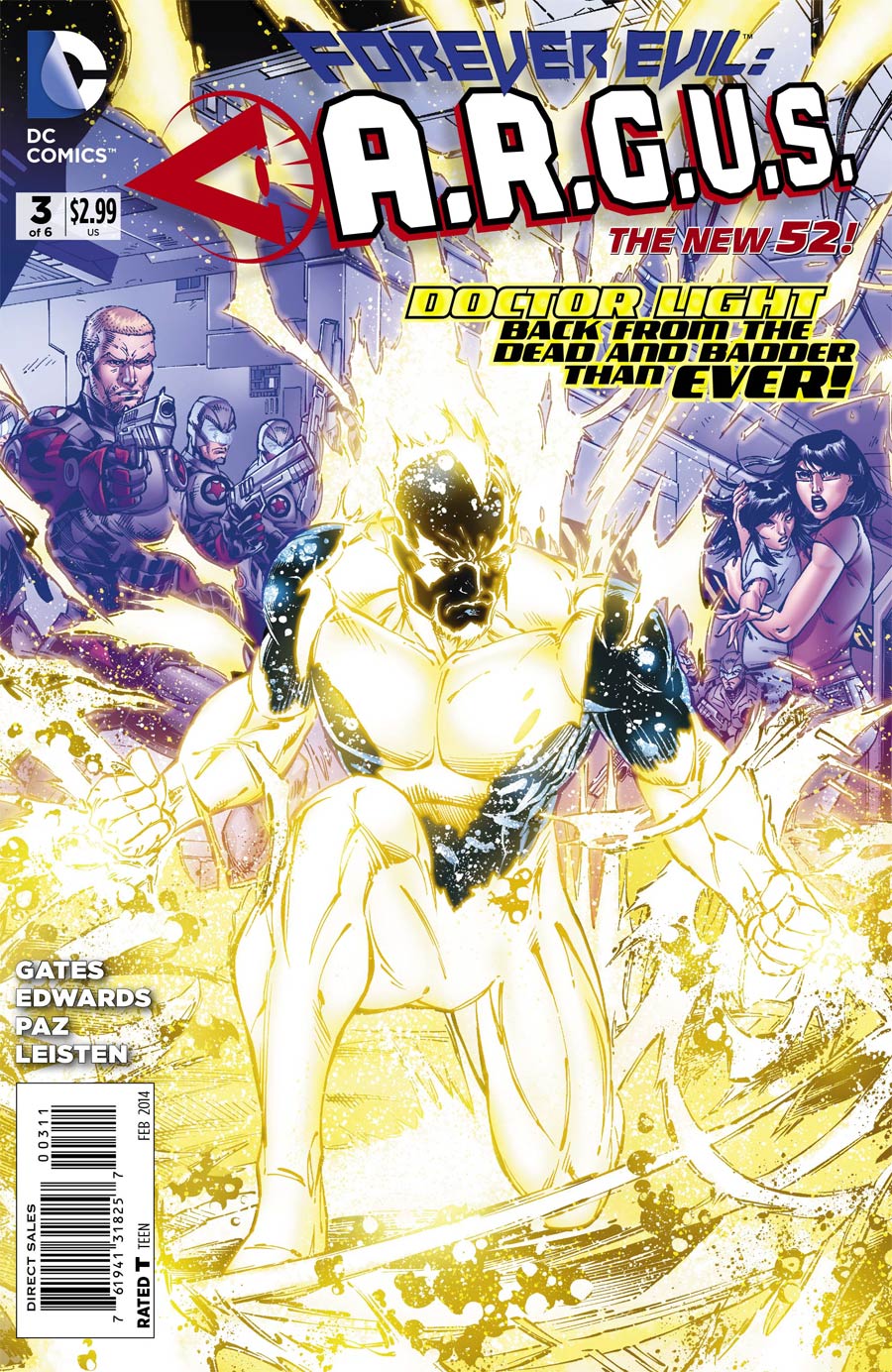 Forever Evil A.R.G.U.S. #3 Cover A Regular Jeremy Roberts Cover
