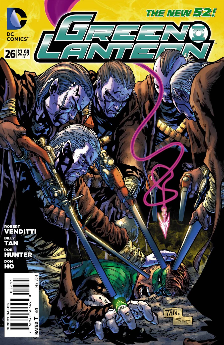 Green Lantern Vol 5 #26 Cover A Regular Billy Tan Cover