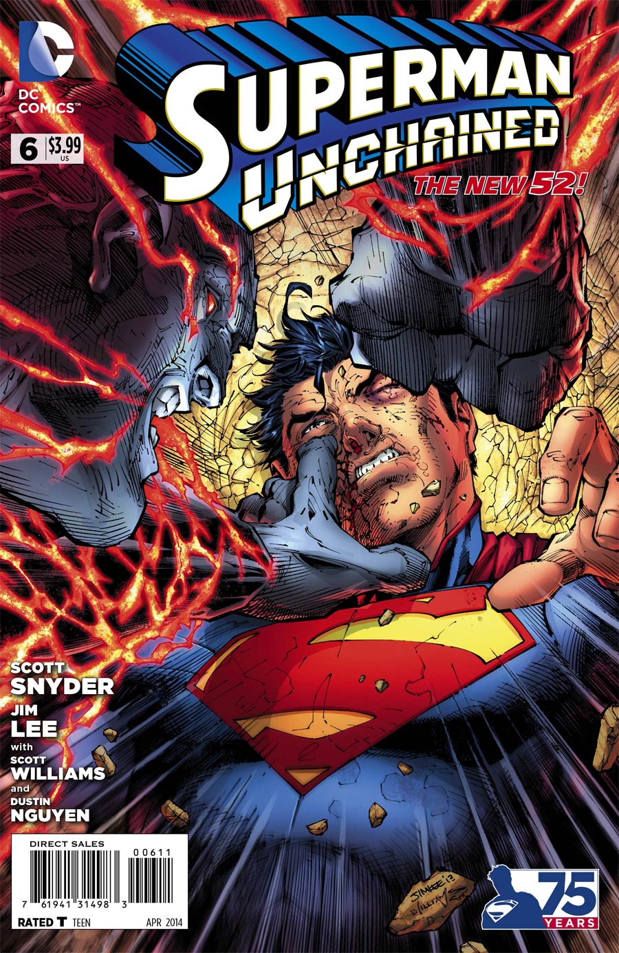 Superman Unchained #6 Cover A Regular Jim Lee Cover