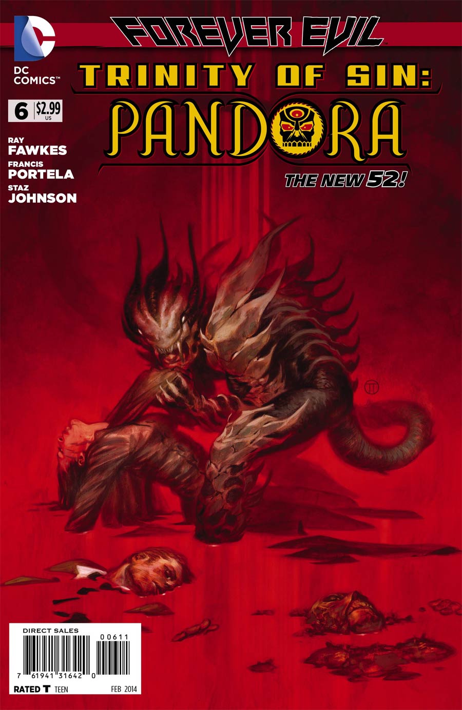 Trinity Of Sin Pandora #6 (Forever Evil Tie-In)