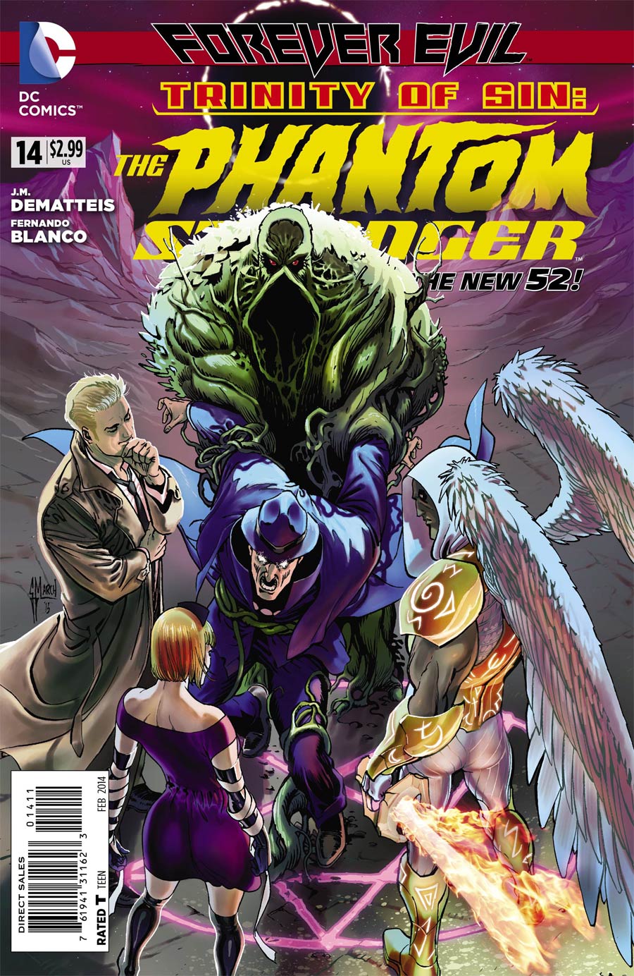 Trinity Of Sin Phantom Stranger #14 (Forever Evil Tie-In)