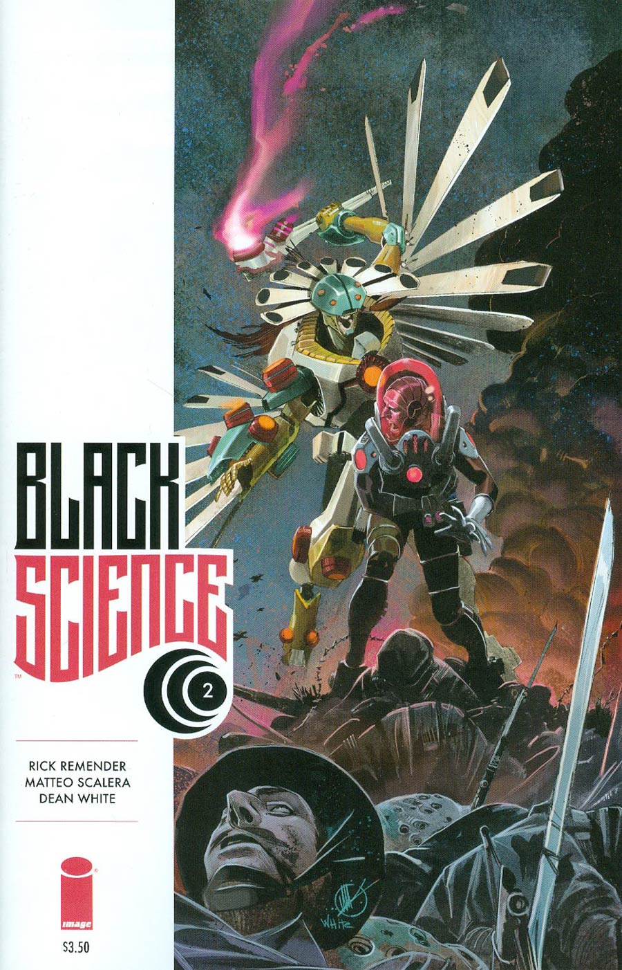 Black Science #2 Cover A 1st Ptg Regular Matteo Scalera & Dean White Cover