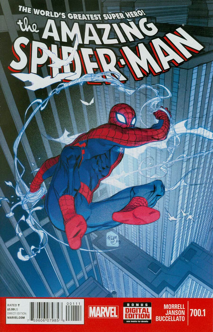 Amazing Spider-Man Vol 2 #700.1 Cover A Regular Pasqual Ferry Cover