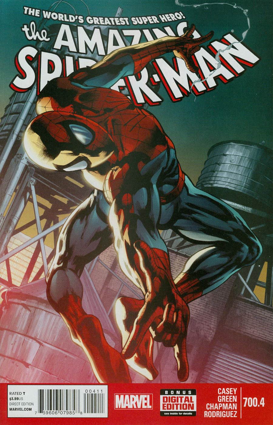 Amazing Spider-Man Vol 2 #700.4 Cover A Regular Pasqual Ferry Cover