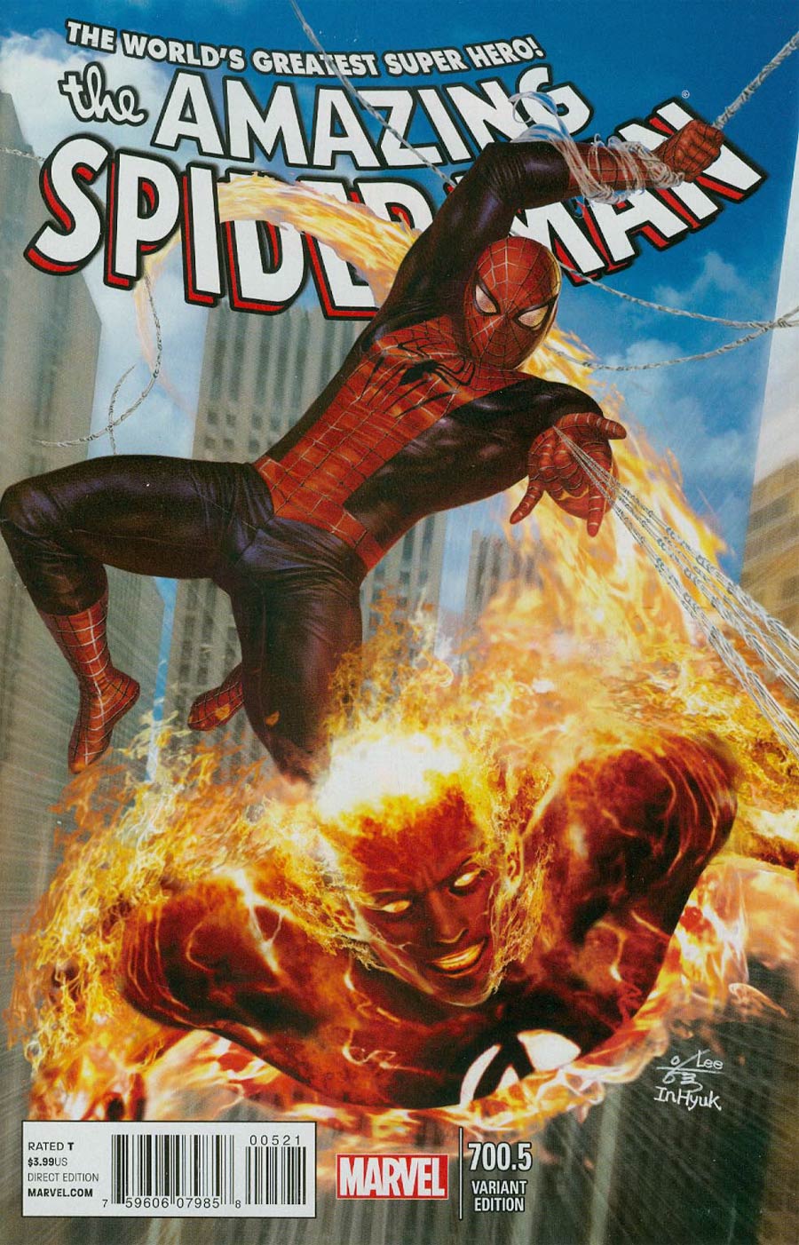 Amazing Spider-Man Vol 2 #700.5 Cover B Variant In-Hyuk Lee Cover