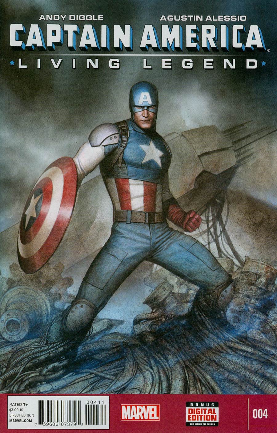 Captain America Living Legend #4 Cover A Regular Adi Granov Cover