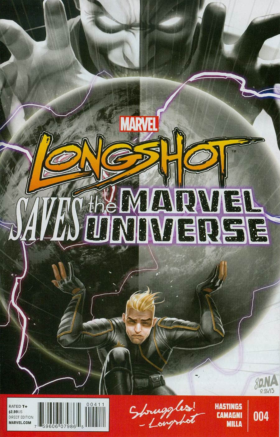 Longshot Saves The Marvel Universe #4
