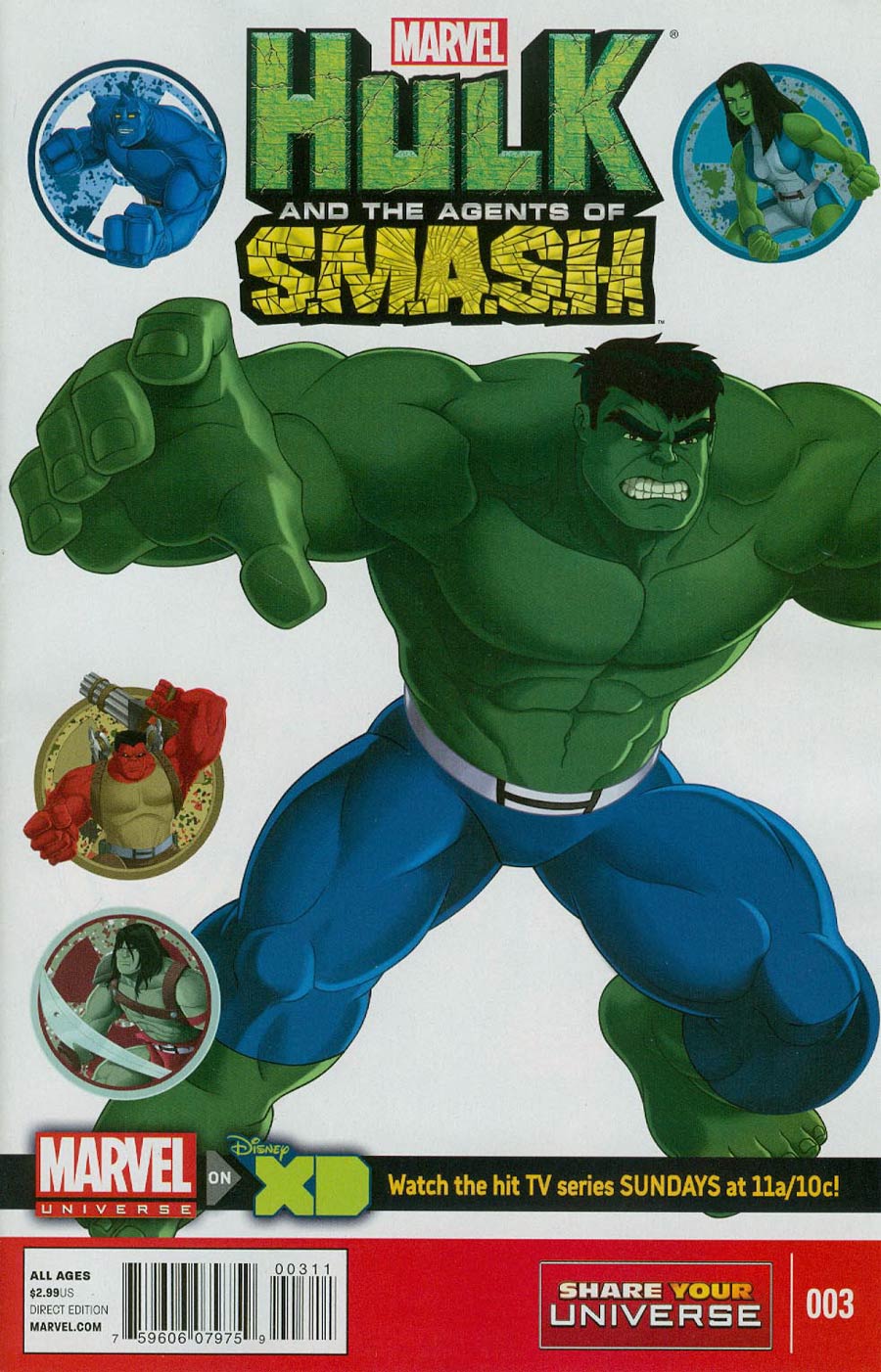 Marvel Universe Hulk And The Agents Of S.M.A.S.H. #3
