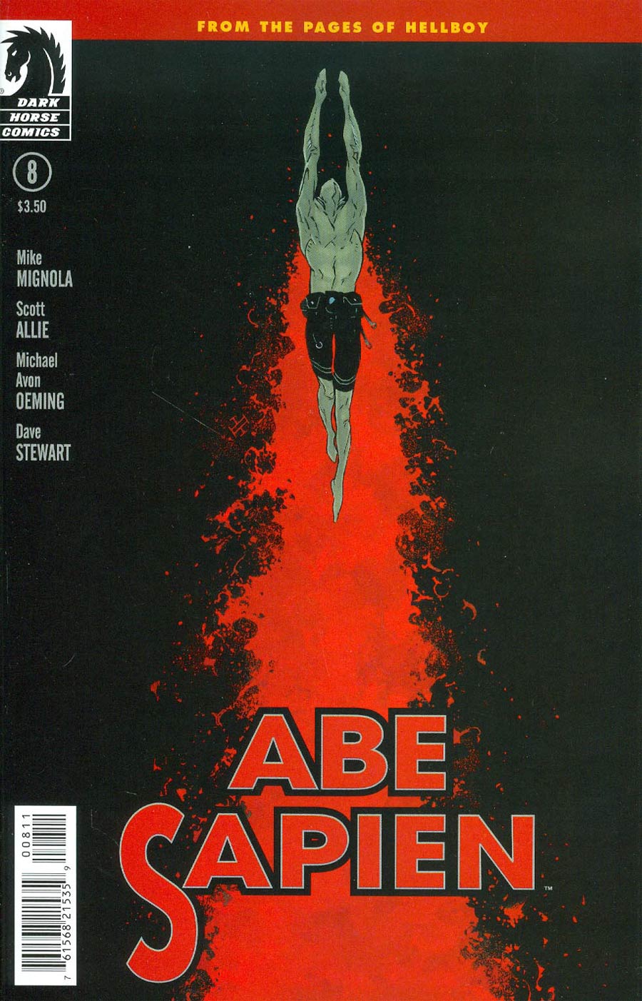 Abe Sapien #8 Cover A Regular Max Fiumara Cover