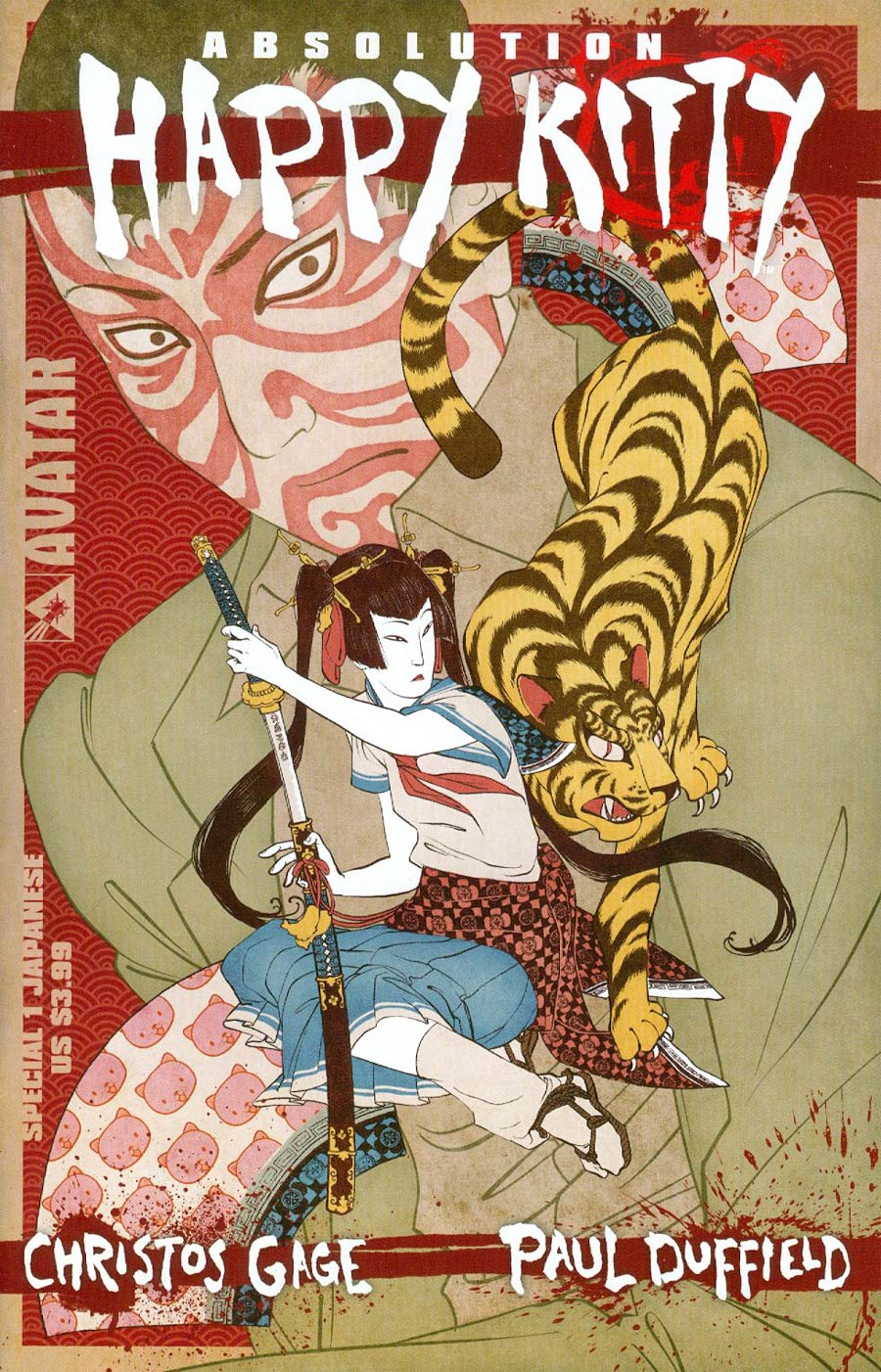 Absolution Happy Kitty Special #1 Cover C Japanese Art Cover
