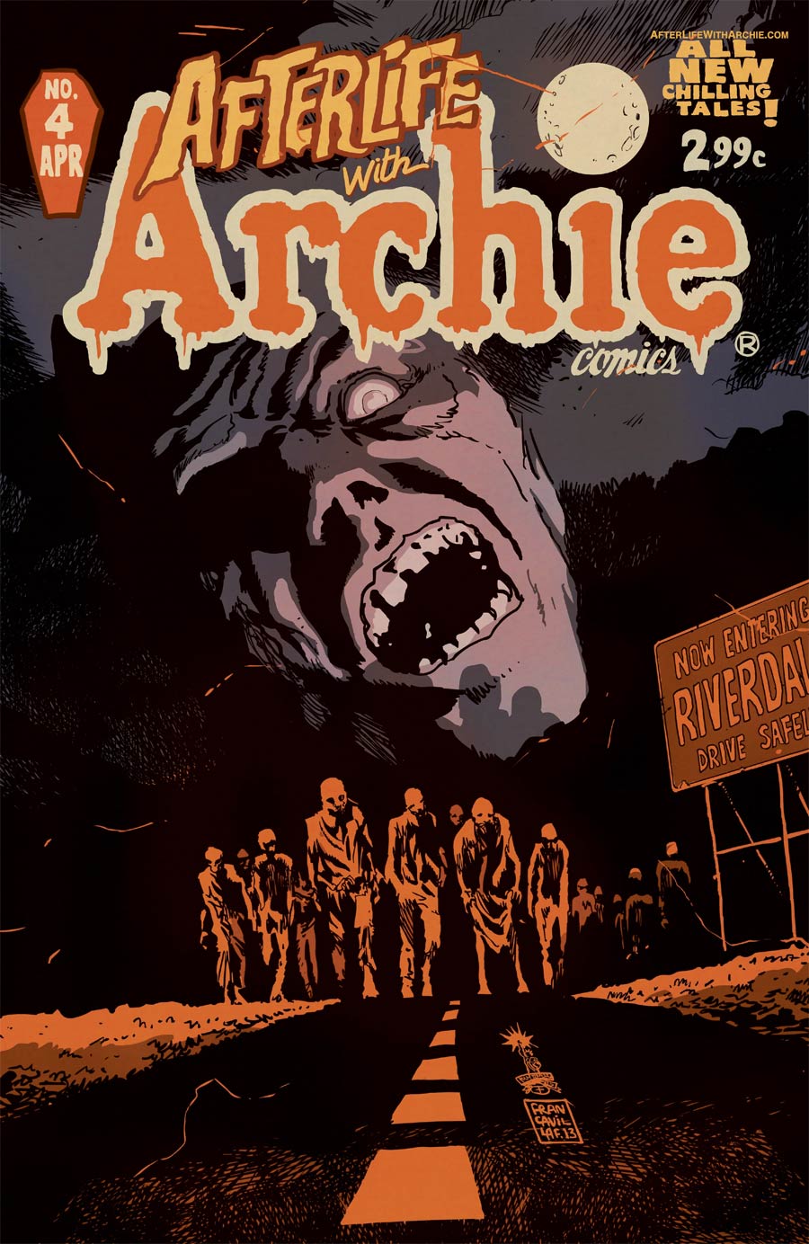 Afterlife With Archie #4 Cover A 1st Ptg Regular Francesco Francavilla Cover