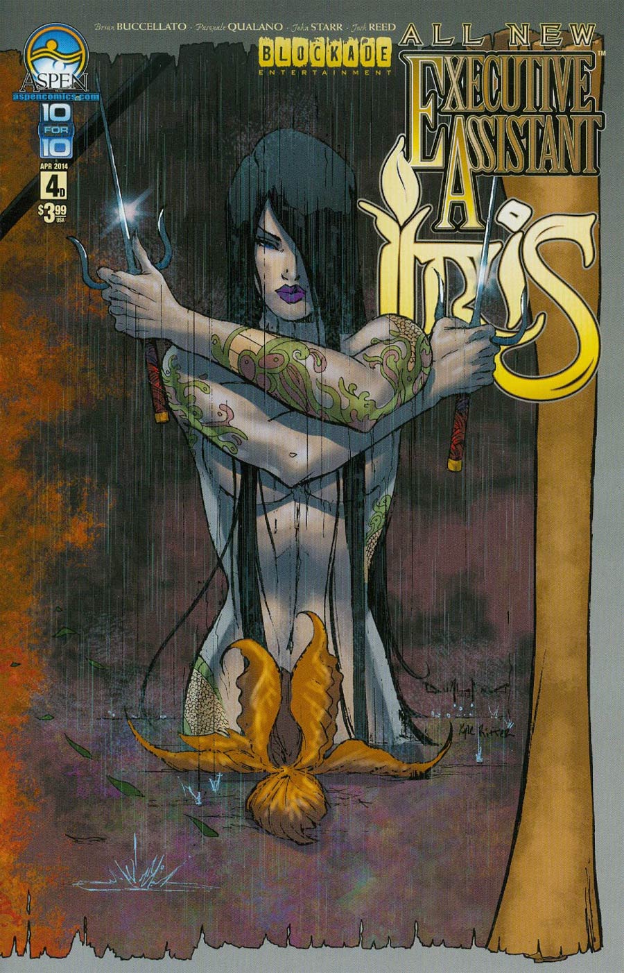All New Executive Assistant Iris #4 Cover D