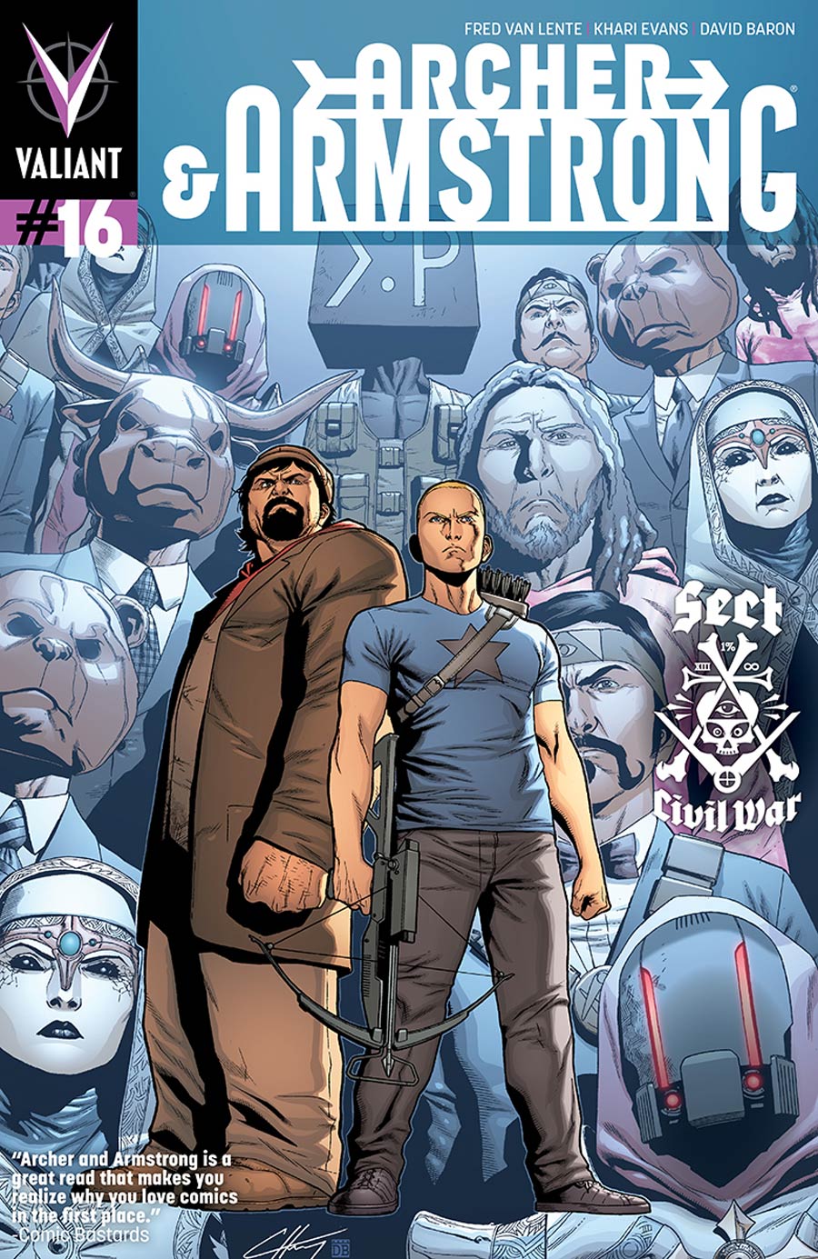 Archer & Armstrong Vol 2 #16 Cover A Regular Clayton Henry Cover