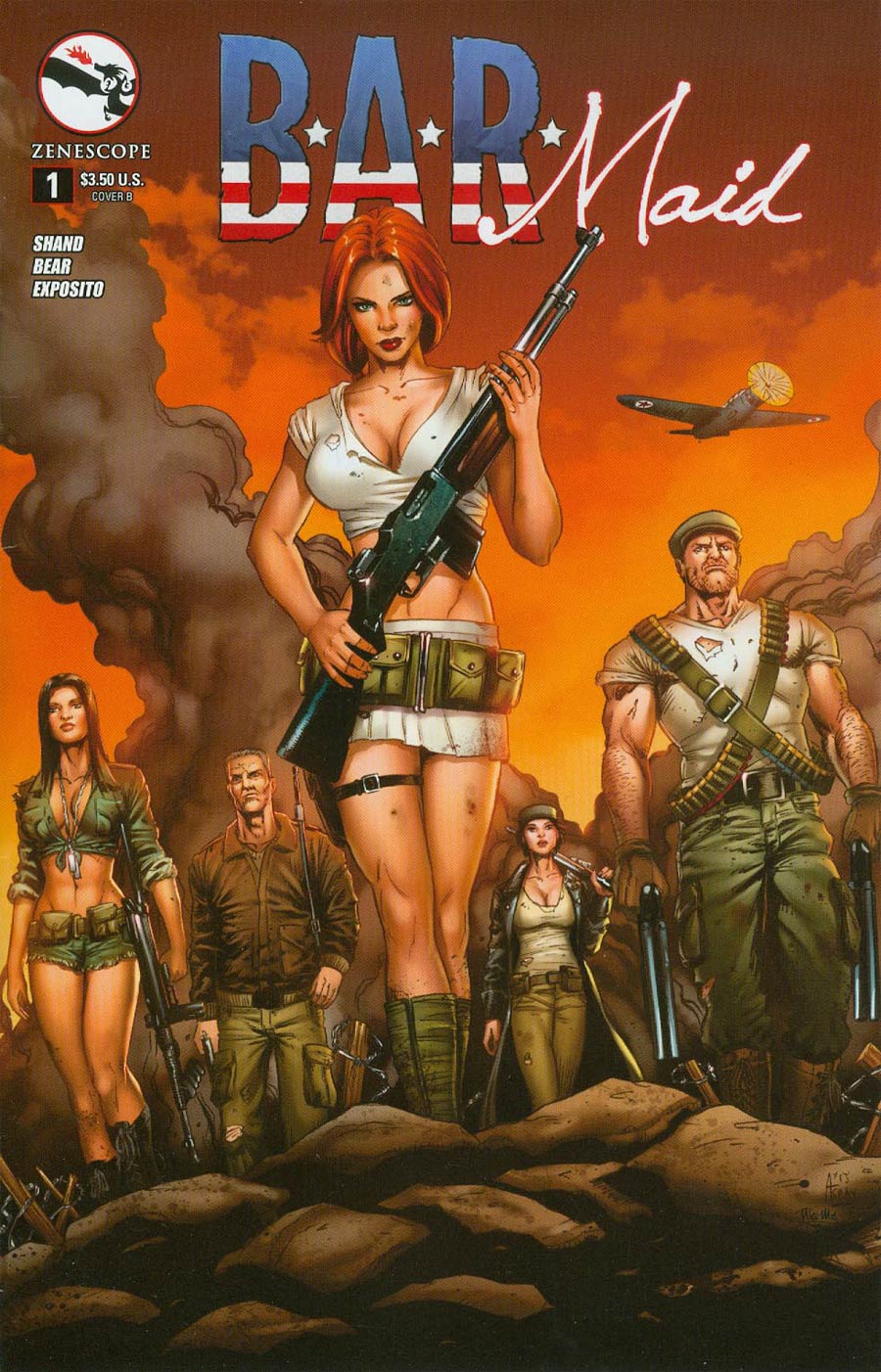 B.A.R. Maid #1 Cover B Anthony Spay