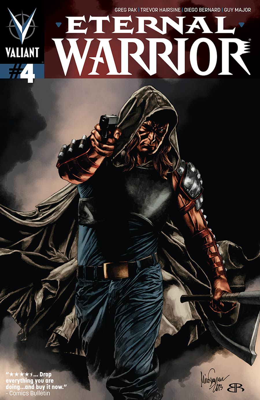 Eternal Warrior Vol 2 #4 Cover B Variant Mico Suayan Cover