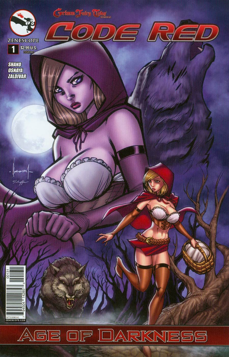 Grimm Fairy Tales Presents Code Red #1 Cover C Regular Ale Garza Cover