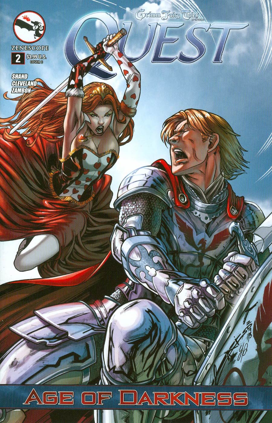 Grimm Fairy Tales Presents Quest #2 Cover C Emilio Laiso (Age Of Darkness Tie-In)