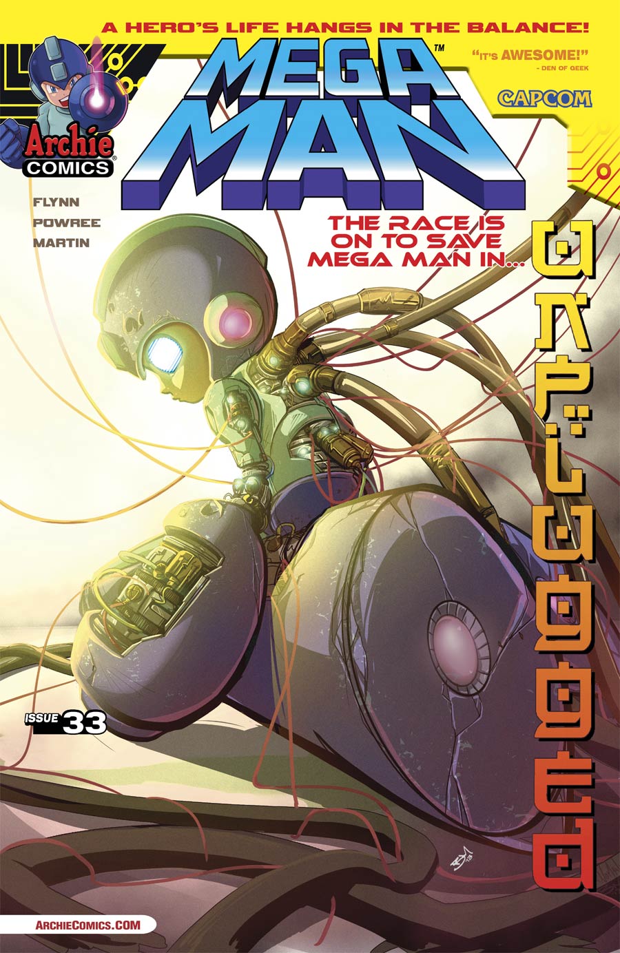 Mega Man Vol 2 #33 Cover A Regular Brent McCarthy Cover