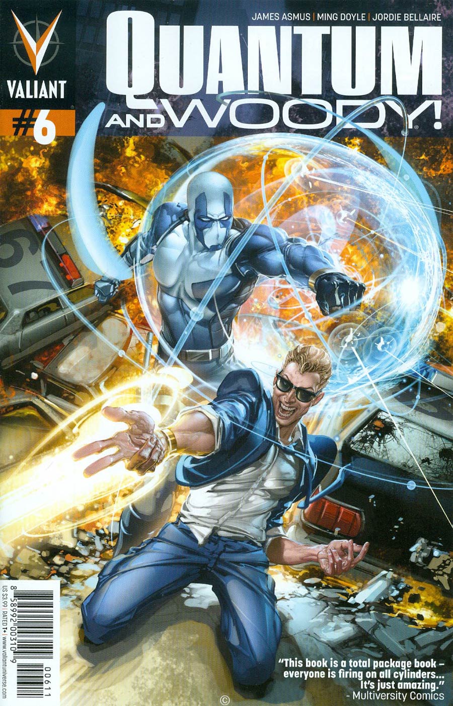 Quantum & Woody Vol 3 #6 Cover A Regular Clayton Crain Cover