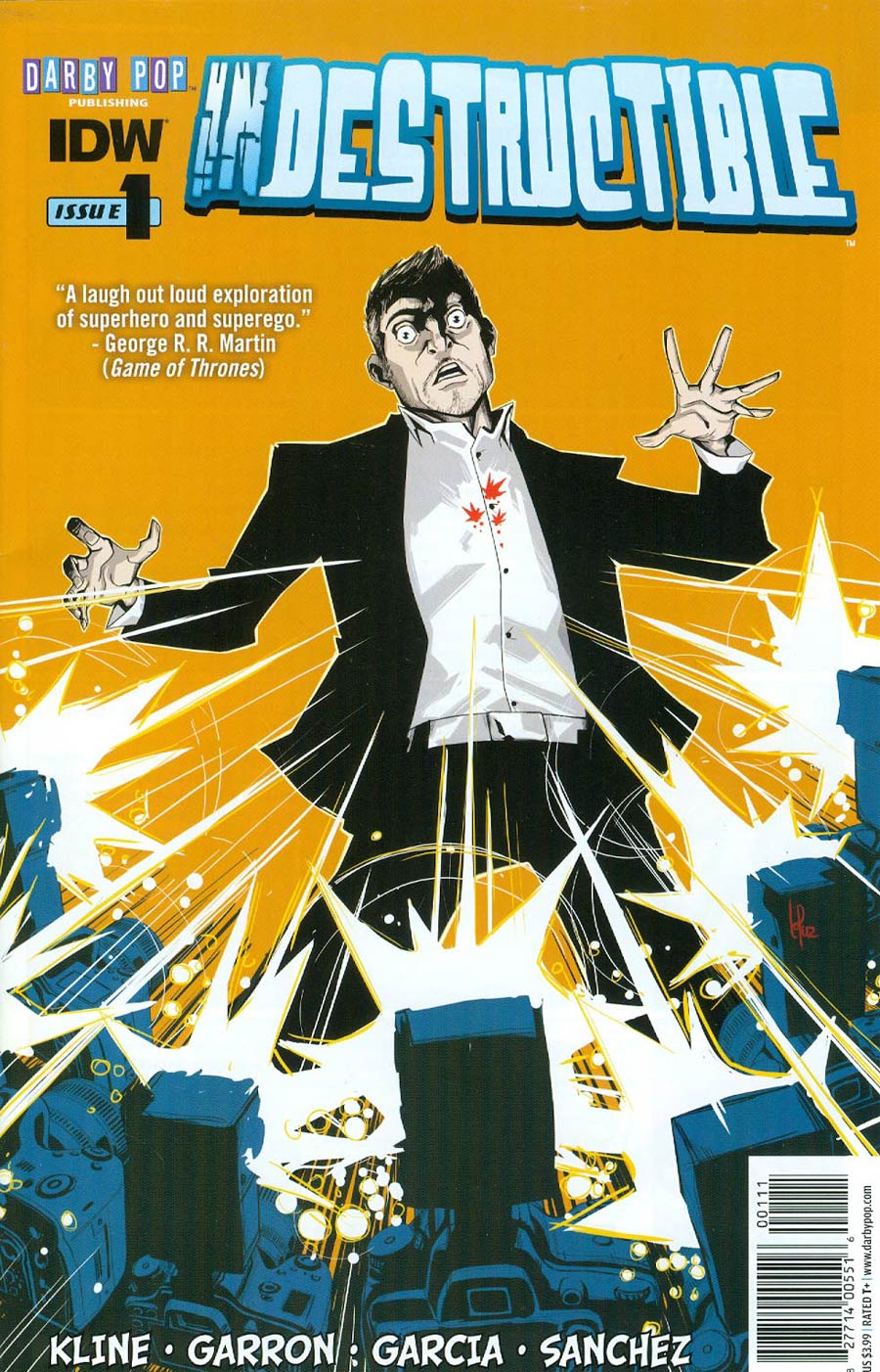 Indestructible #1 Cover A Regular Jose Lopez Cover