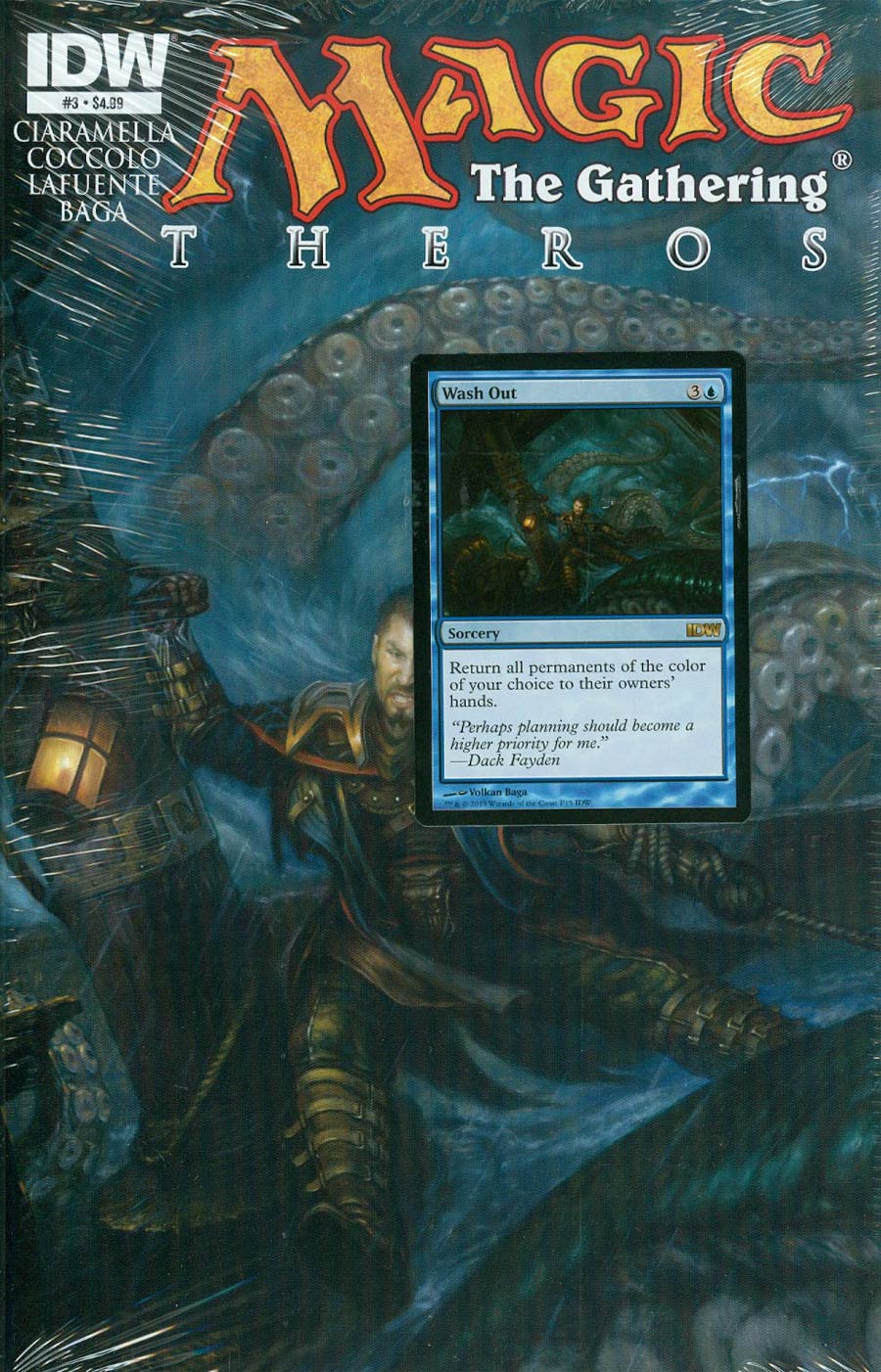 Magic The Gathering Theros #3 Cover A Regular Volkan Baga Cover