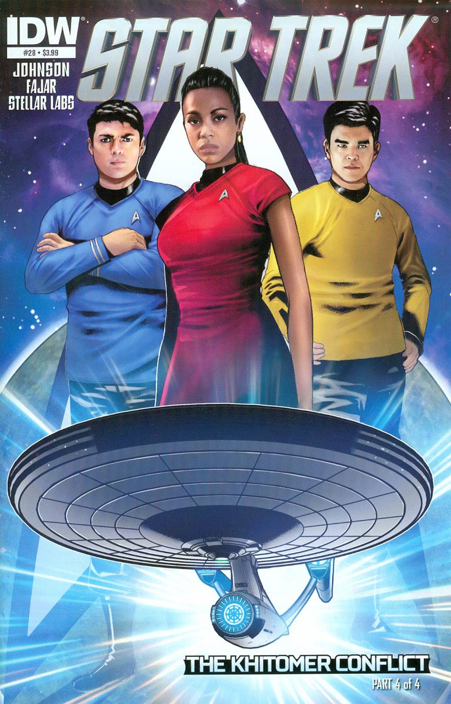 Star Trek (IDW) #28 Cover A Regular Erfan Fajar Cover