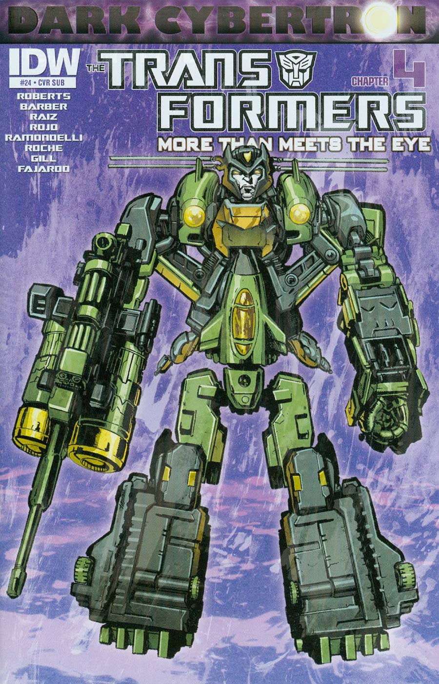 Transformers More Than Meets The Eye #24 Cover B Variant Phil Jimenez Subscription Cover (Dark Cybertron Part 4)