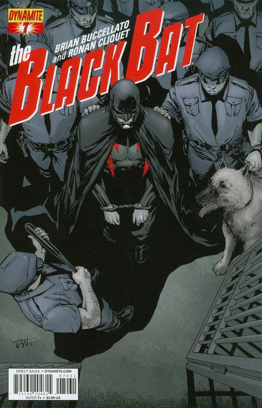 Black Bat #7 Cover B Variant Billy Tan Subscription Cover