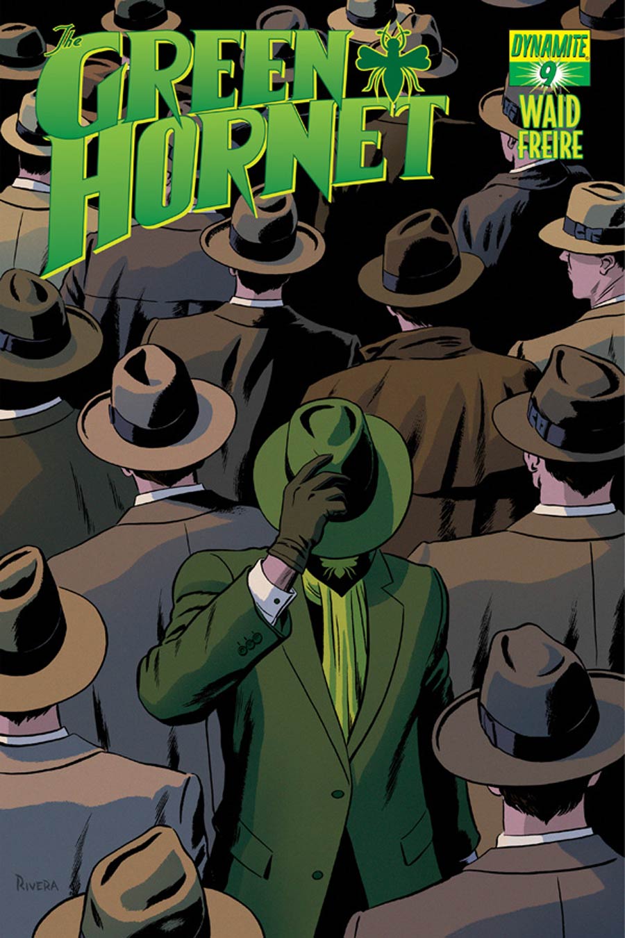 Mark Waids Green Hornet #9 Cover A Regular Paolo Rivera Cover