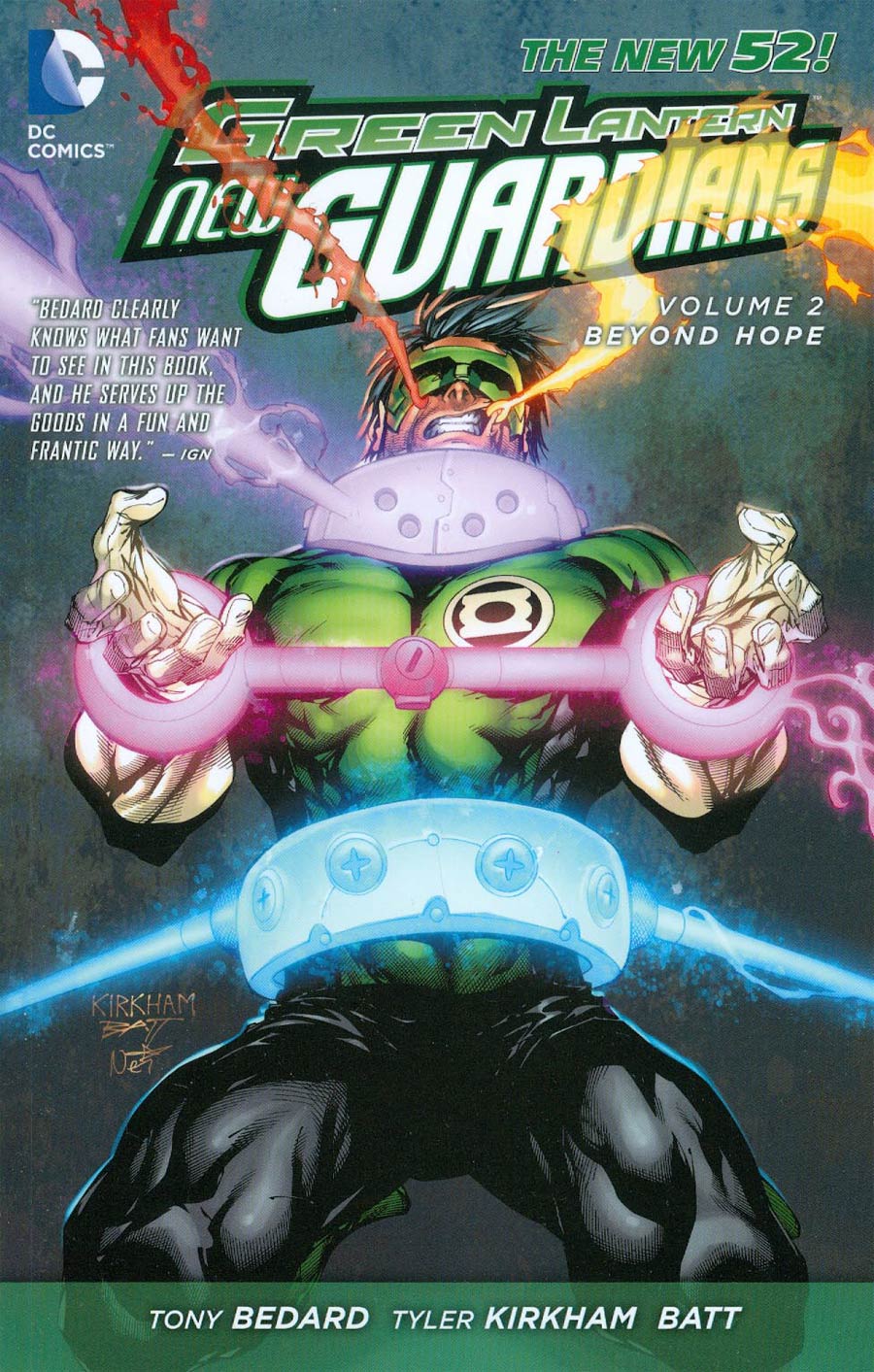 Green Lantern New Guardians (New 52) Vol 2 Beyond Hope TP