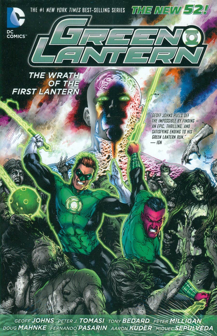 Green Lantern Wrath Of The First Lantern HC (New 52)
