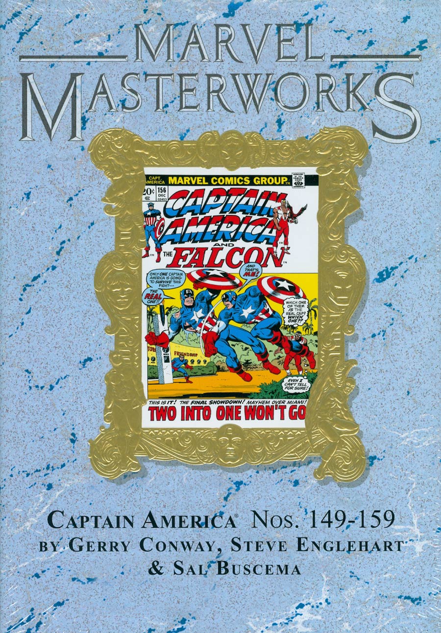 Marvel Masterworks Captain America Vol 7 HC Variant Dust Jacket