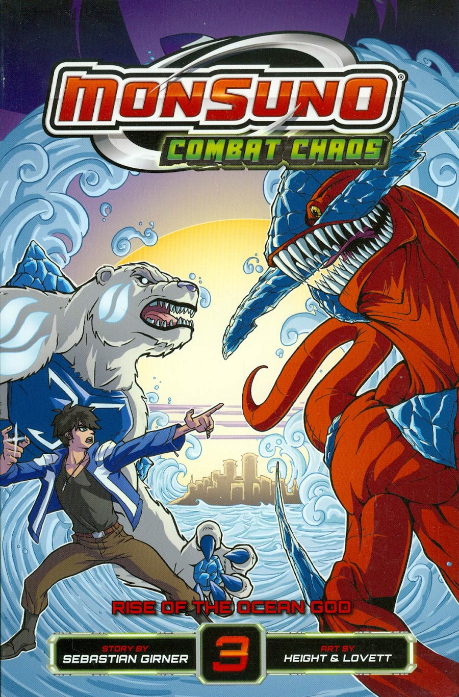 Monsuno Combat Chaos Vol 3 Rise Of The Ocean God TP