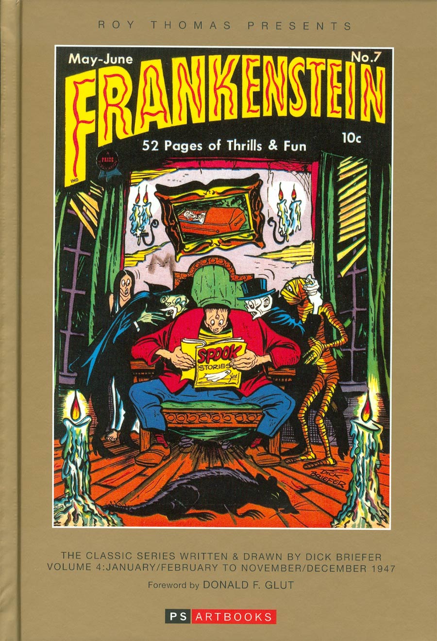 Roy Thomas Presents Dick Briefers Frankenstein Vol 4 1947 HC