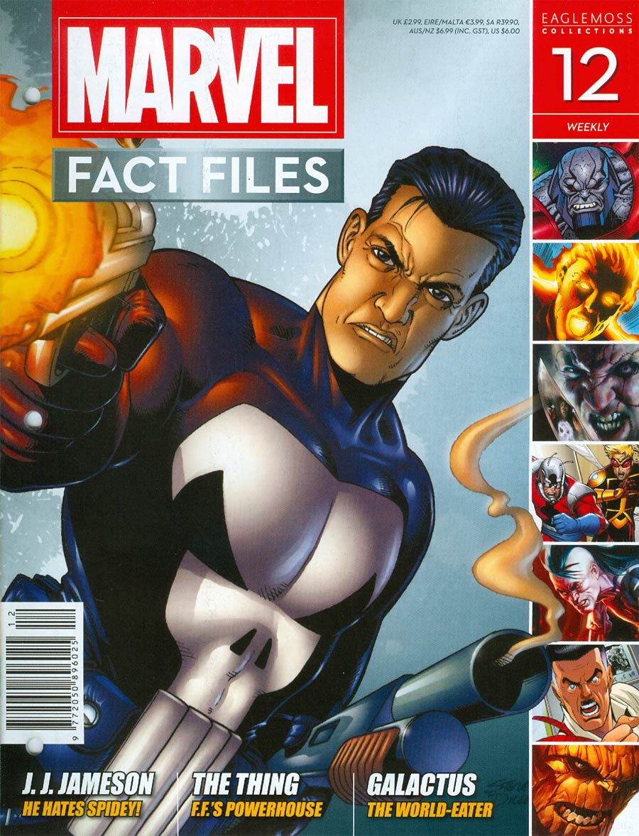 Marvel Fact Files #12 Punisher