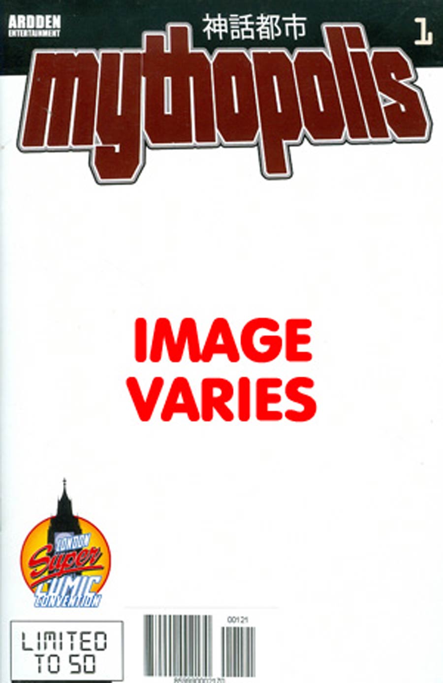 Mythopolis #1 Cover E Incentive Variant Cover
