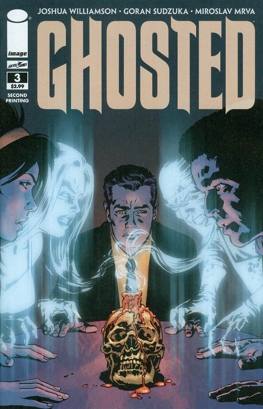 Ghosted #3 Cover B 2nd Ptg