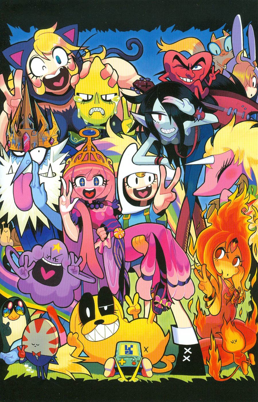 Adventure Time #21 Cover C Incentive Ryo Nishiguchi Virgin Variant Cover