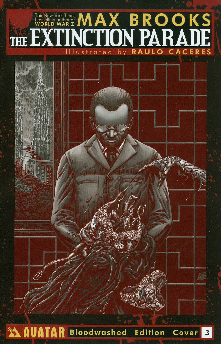 Extinction Parade #3 Cover D Incentive Bloodwashed Cvr