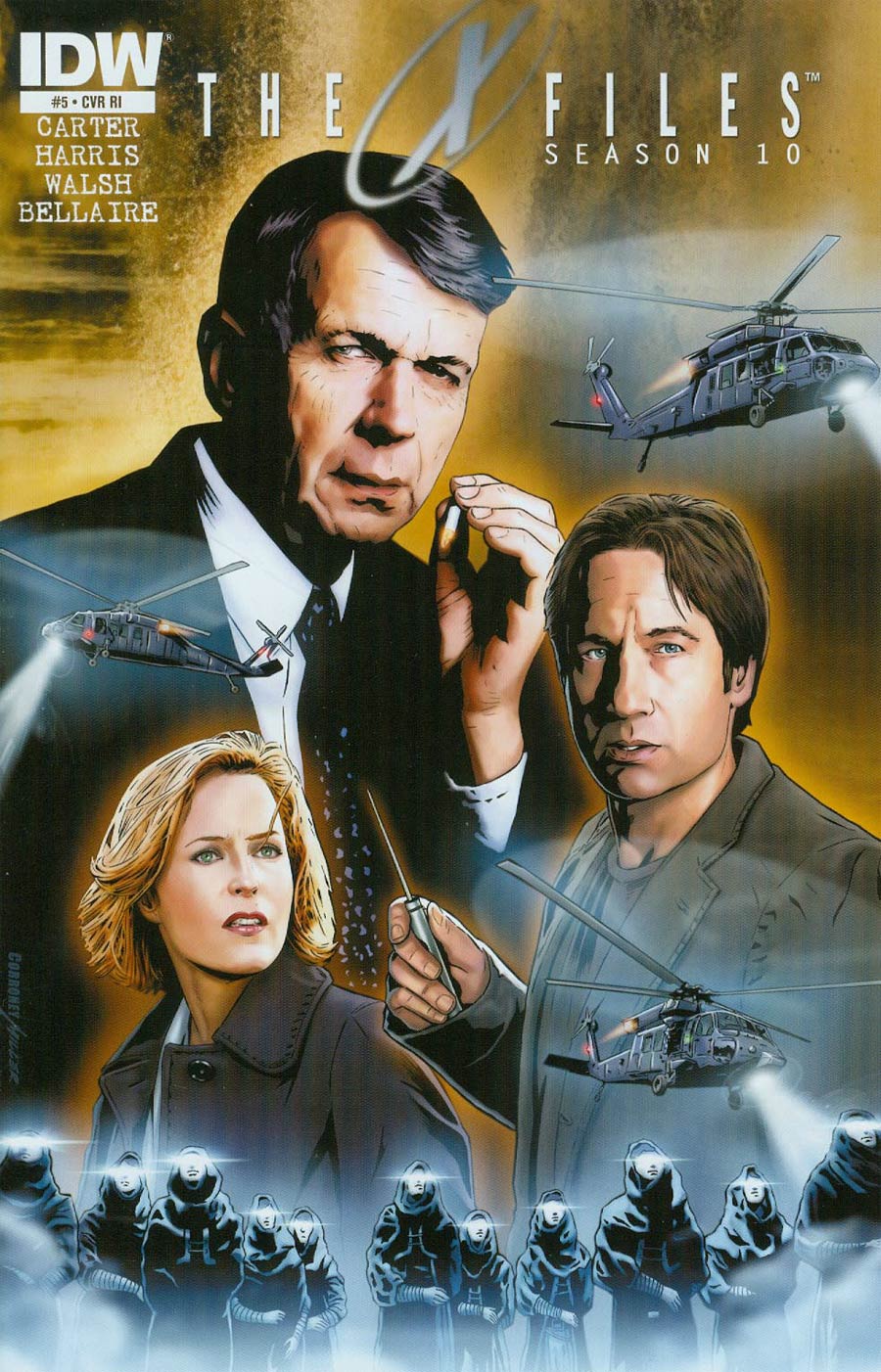 X-Files Season 10 #5 Cover C Incentive Joe Corroney Variant Cover