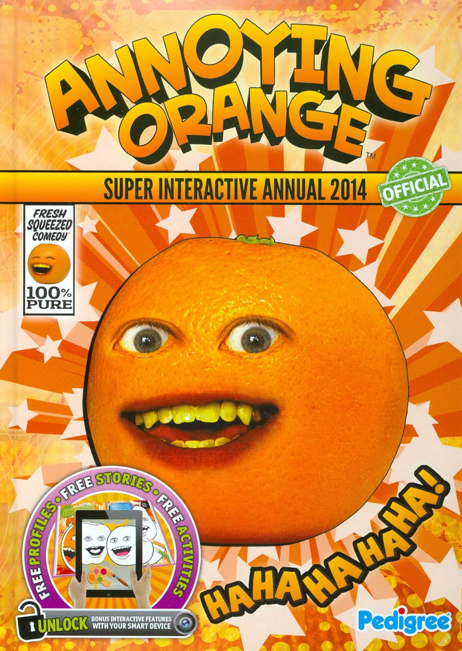 Annoying Orange Super Interactive Annual 2014 HC