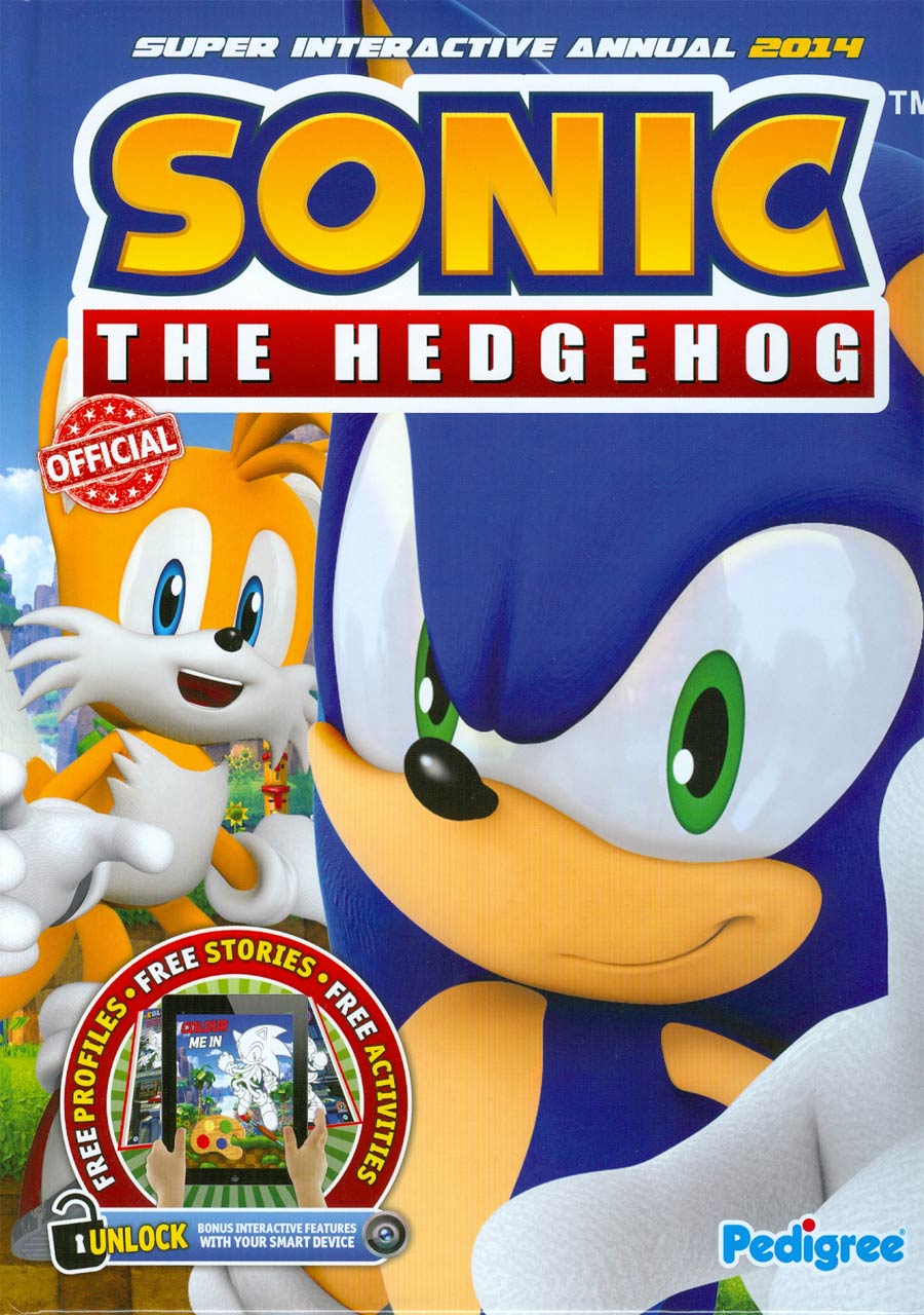 Sonic The Hedgehog Super Interactive Annual 2014 HC